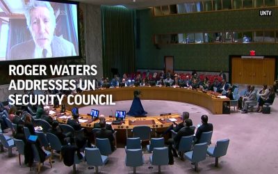 At the U.N., Roger Waters Demands an End to the War in Ukraine
