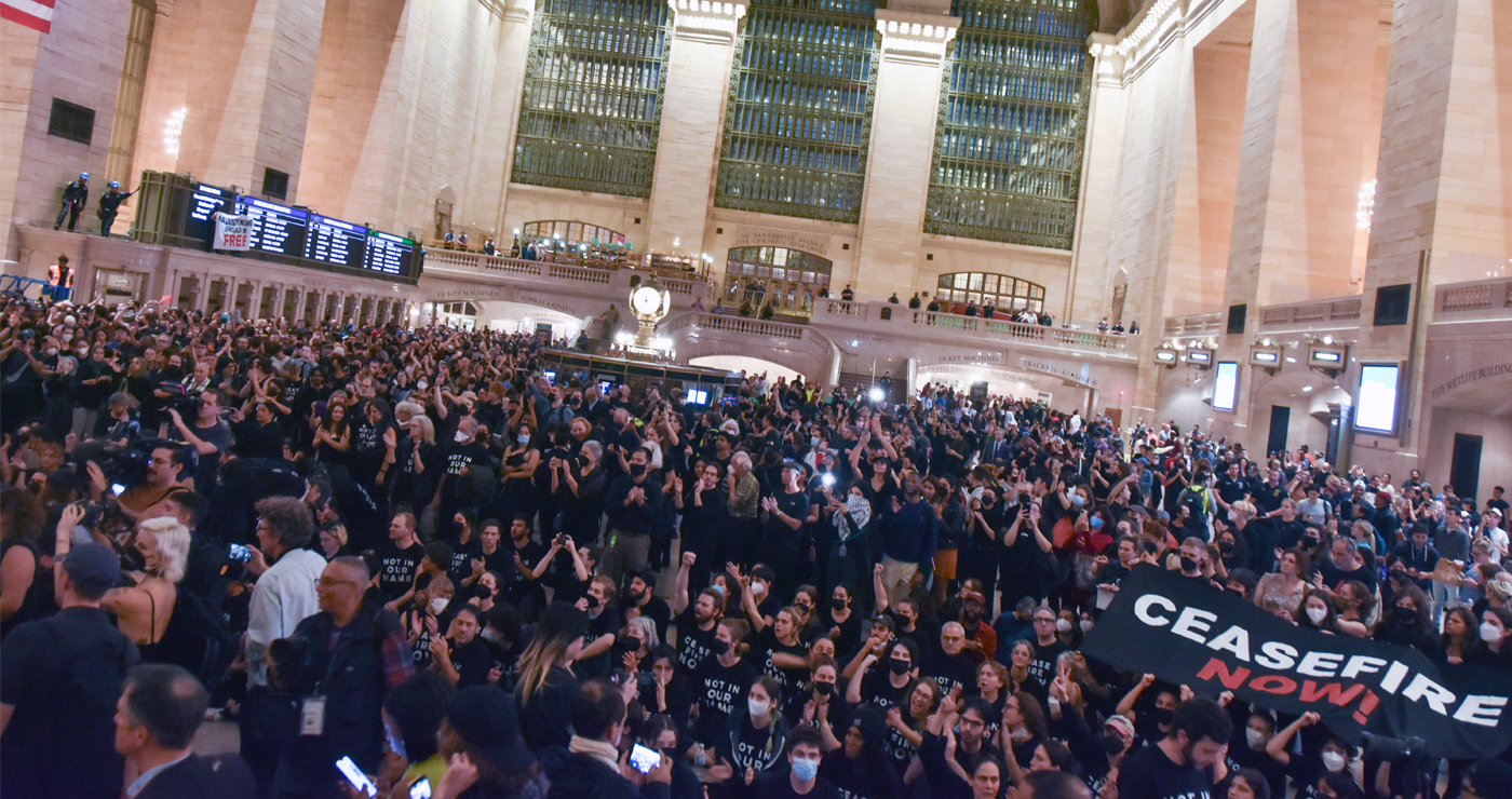 New Yorkers Demand Gaza Ceasefire Now! - Peace & Planet News